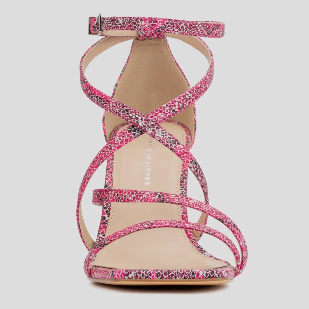 Stella Wide Width Strappy Heels